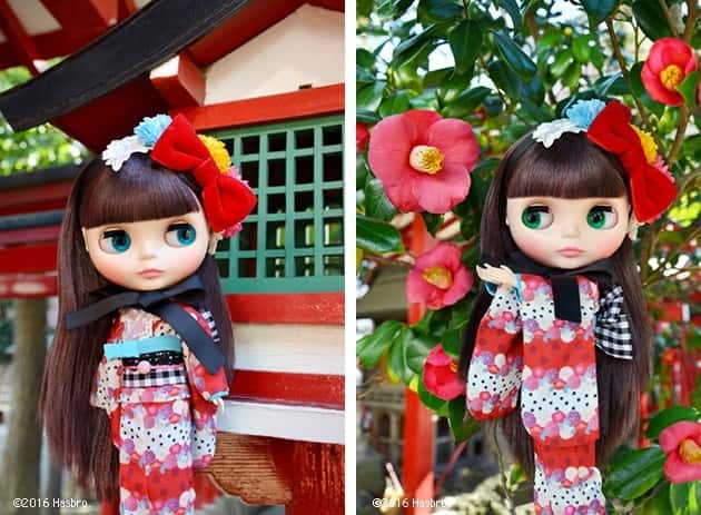 CWC TAKARA® NEO 12" BLYTHE DOLL "BLACK BERRY BUSH" NEW IN BOX (NIB)