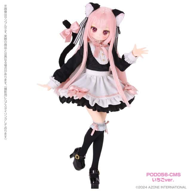 Azone Colorful Dreaming Mebae Dreaming Cat Strawberry Version - Dolls.moe