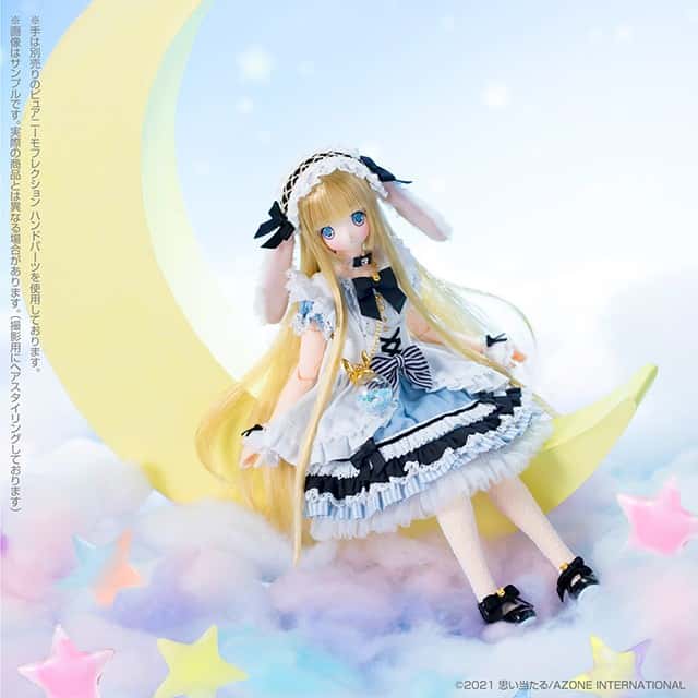 Azone EX CUTE series『Star Sprinkles Moon Rabbit RAILI 』Doll - Dolls.moe