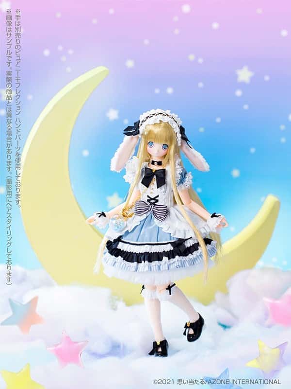 Azone EX CUTE series『Star Sprinkles Moon Rabbit RAILI 』Doll - Dolls.moe