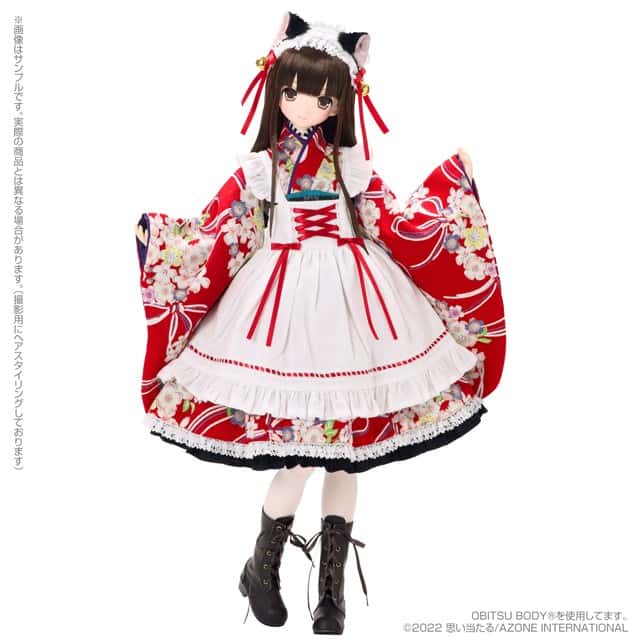 Azone Original 1/3 Series Lilia / ~ Taisho Roman ~ Dancing black cat - Dolls.moe