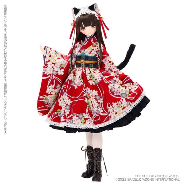 Azone Original 1/3 Series Lilia / ~ Taisho Roman ~ Dancing black cat - Dolls.moe