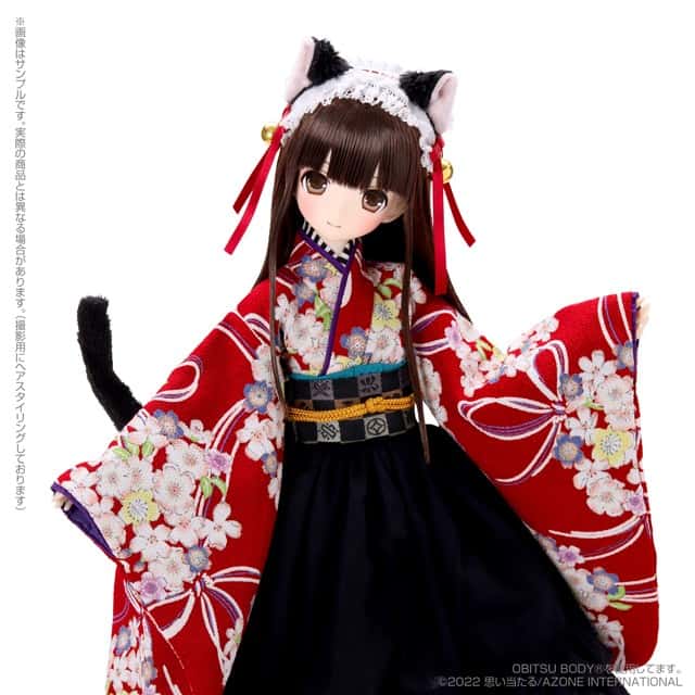 Azone Original 1/3 Series Lilia / ~ Taisho Roman ~ Dancing black cat - Dolls.moe