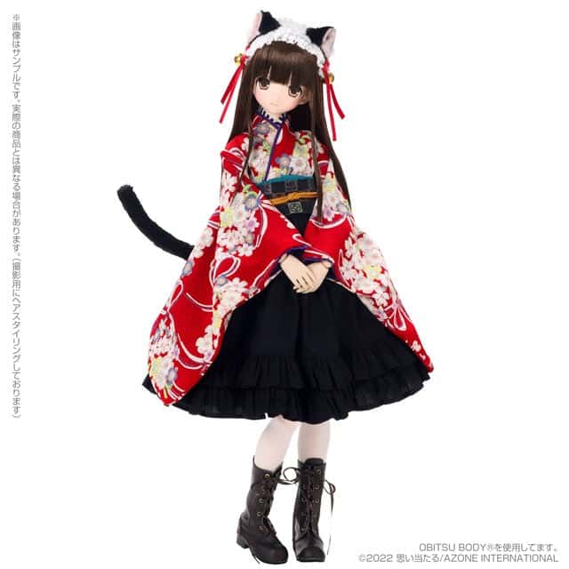 Azone Original 1/3 Series Lilia / ~ Taisho Roman ~ Dancing black cat - Dolls.moe