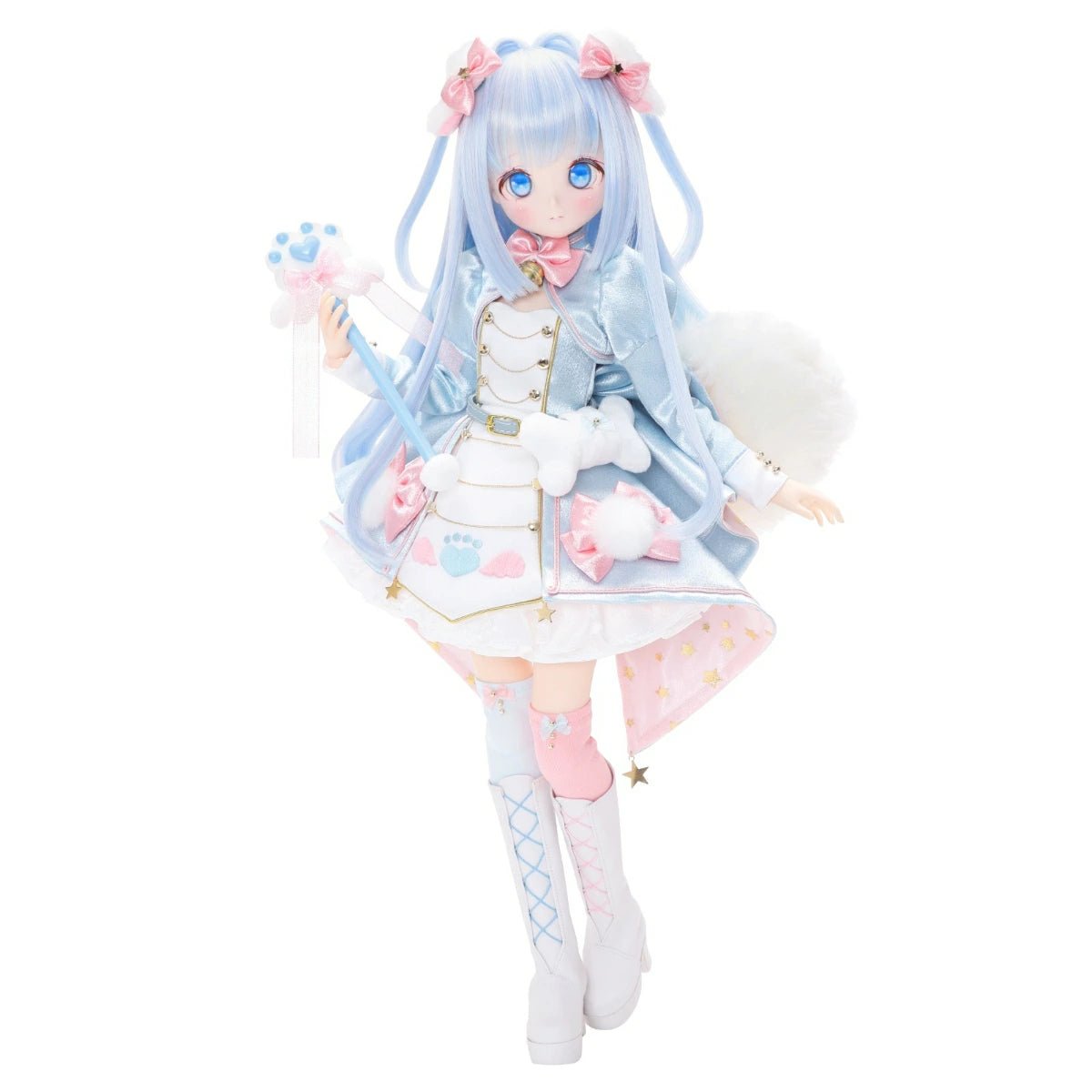 Azone s*t*j × Iris Collect petit Honono 〜Magical☆fluffy〜 Milky Blue ver. - Dolls.moe