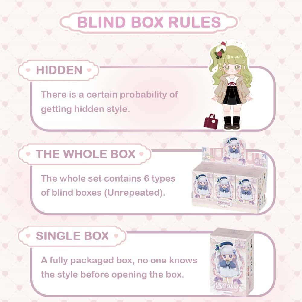 BEEMAI Teennar Campus Series Re - Ment Blind BJD - Dolls.moe