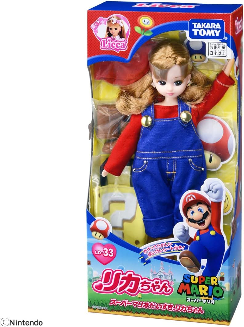 Licca - Chan Muñeca Super Mario - Dolls.moe