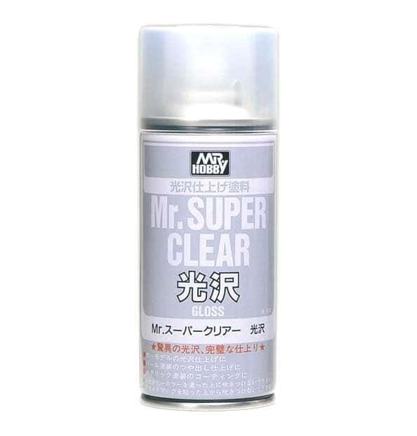 MR SUPER CLEAR Mr Hobby B513 GLOSS ( MSC ) FIJADOR FIXATIVE GLOSS - Dolls.moe