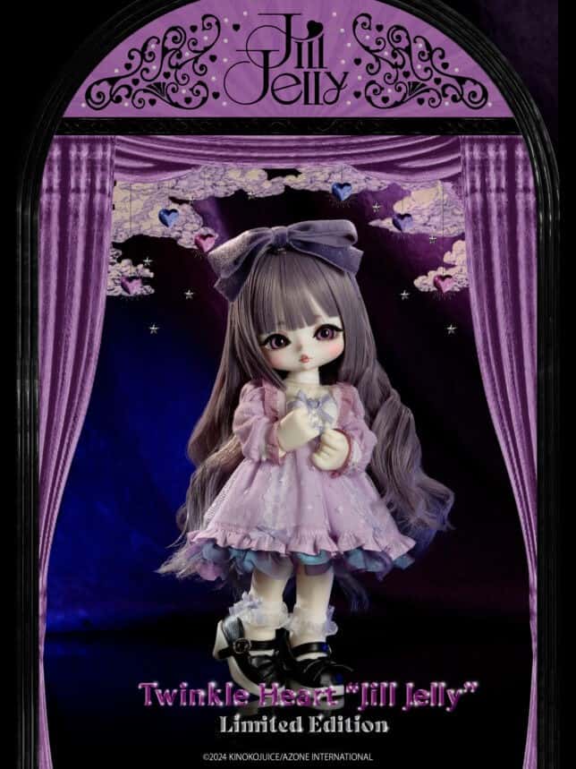 Muñeca Azone Jill Jelly Twinkle Heart "Jill Jelly" Limited - Dolls.moe
