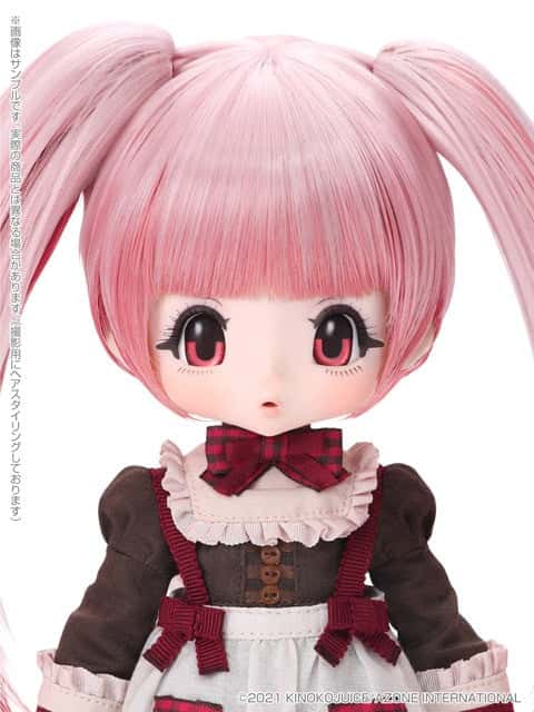 Muñeca Azone KIKIPOP! Chocolat Maid ~ Bitter & Sweet ~ Strawberry Chocolate - Dolls.moe