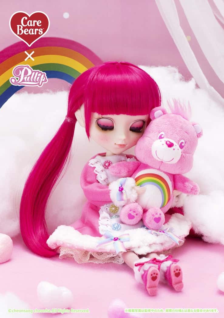 Muñeca Pullip Groove Care Bears Cheer Bear Doll - Dolls.moe