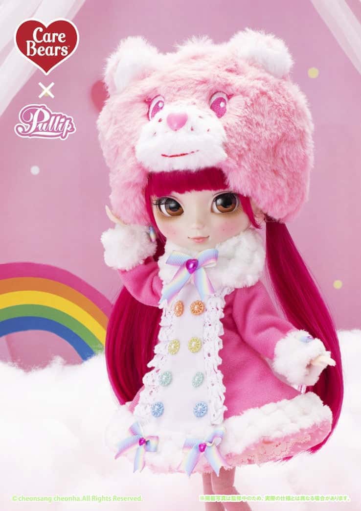 Muñeca Pullip Groove Care Bears Cheer Bear Doll - Dolls.moe