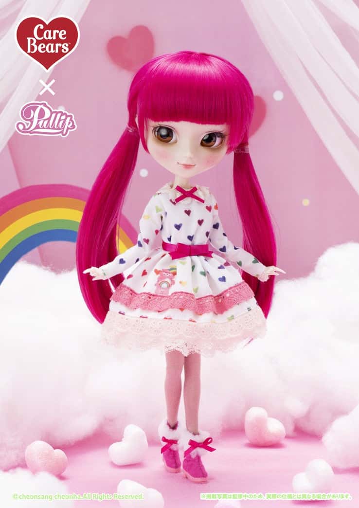 Muñeca Pullip Groove Care Bears Cheer Bear Doll - Dolls.moe