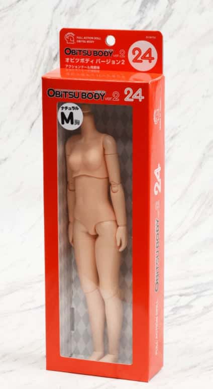 Obitsu SBH - M 24cm Female / Chica NATURAL BODY DOLL - Dolls.moe