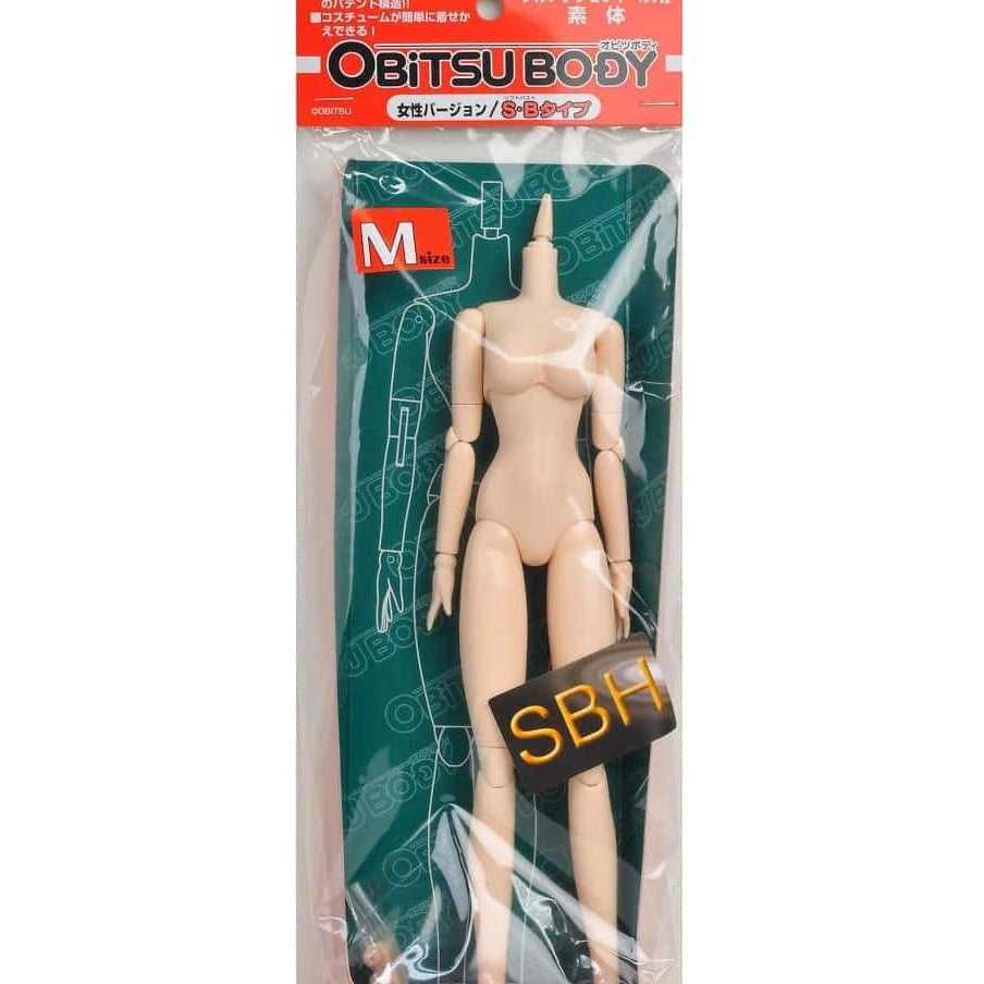 Obitsu SBH - M 27cm Female / Chica White Cuerpo Body - Dolls.moe