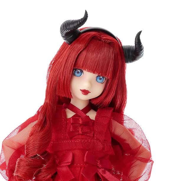 PETWORKS® RURUKO DOLL MUÑECA " Little Devil Red" NEW MINT IN BOX (NIB) - Dolls.moe