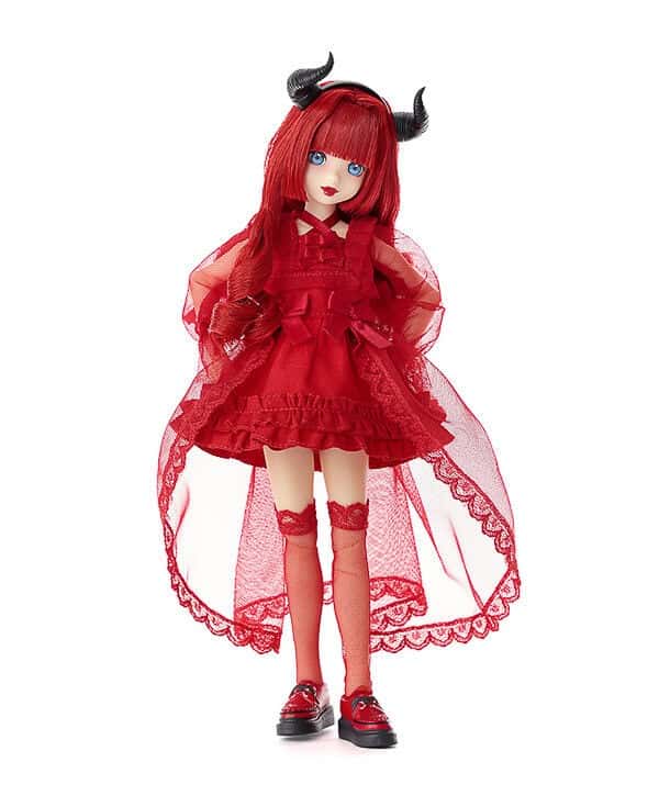 PETWORKS® RURUKO DOLL MUÑECA " Little Devil Red" NEW MINT IN BOX (NIB) - Dolls.moe