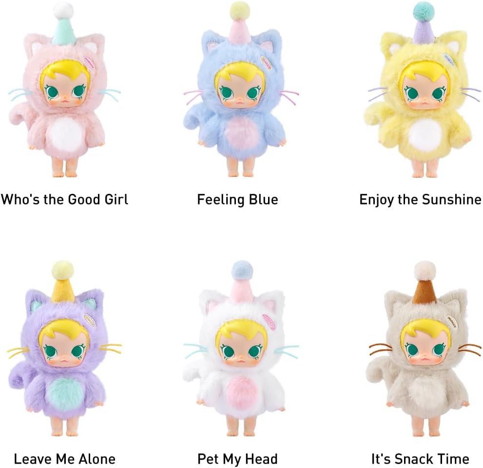 POP MART Baby Molly Pocket Friends Series - Vinyl Plush Pendant - Dolls.moe