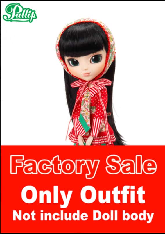 Pullip Ddalgi OUTFIT ONLY Doll Clothing Dress - Dolls.moe