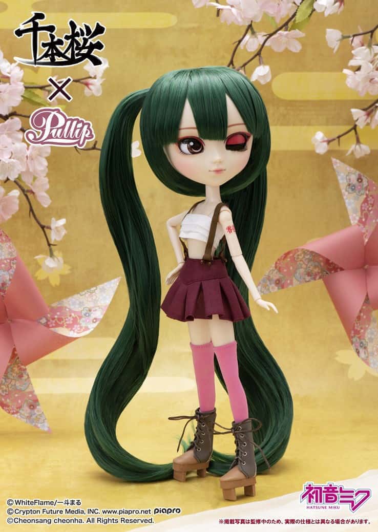 Pullip Hatsune Miku Senbonzakura Jun Planning/ Groove Doll Muñeca VOCALOID - Dolls.moe