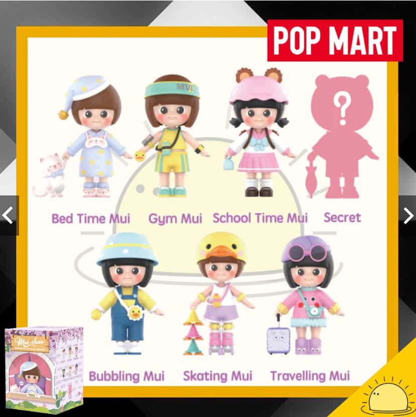 Re - Ment Popmart Ixtee Mui - Chan Muichan Blind Box - Dolls.moe