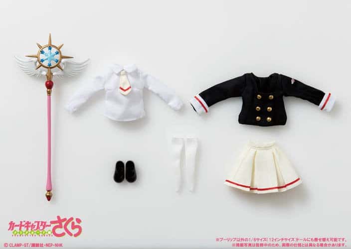 Sakura Outfit Collection Tomoeda Middle School uniform - Dolls.moe