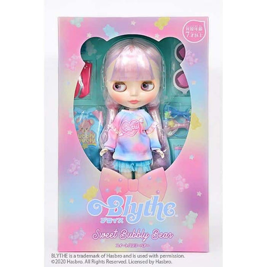 TAKARA® NEO 12" BLYTHE DOLL "SWEET BUBBLY BEAR" NEW MINT IN BOX (NIB) - Dolls.moe
