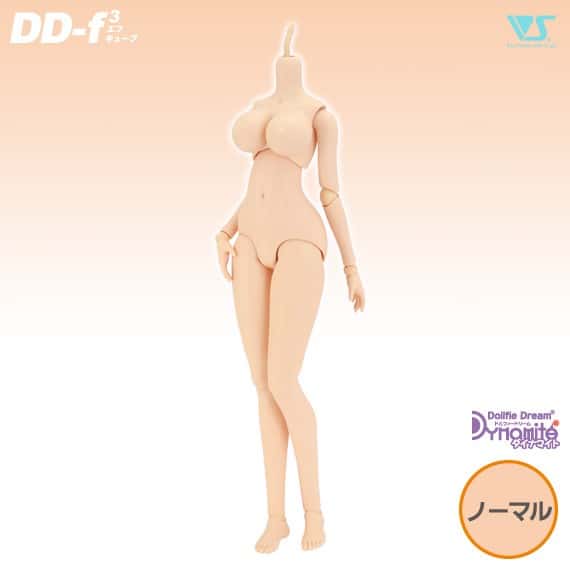VOLKS Dollfie Dream DYNAMITE Doll DD III F3 Base Body Normal Color Cuerpo - Dolls.moe