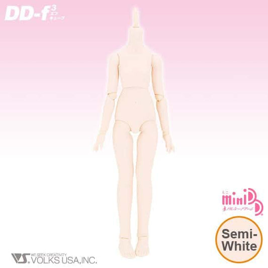 VOLKS Dollfie Dream MDD Doll DD III F3 Base Body Semi White Color Cuerpo - Dolls.moe
