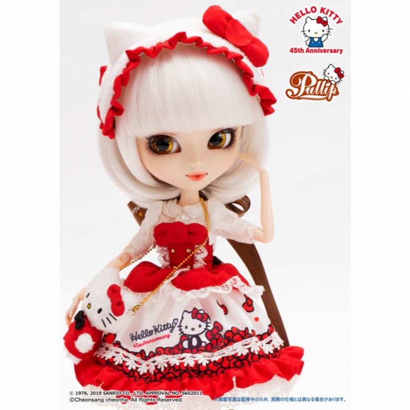 Mu eca Pullip  Hello  Kitty   45th Anniversary Groove Jun 