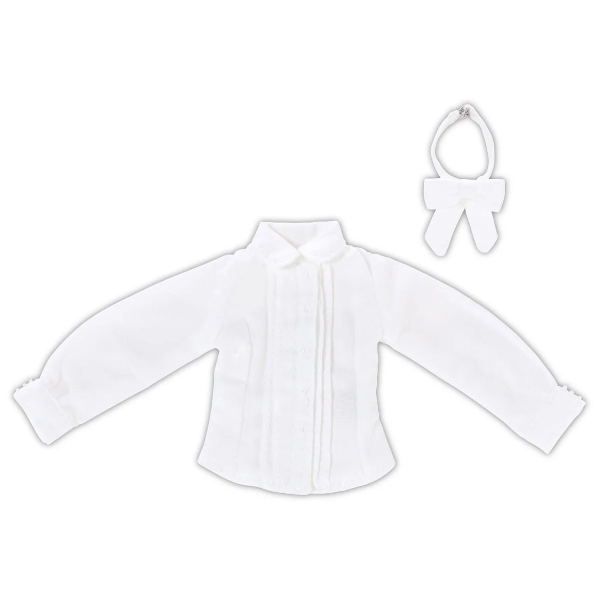 Azone 1/6 PNM Dressy Ribbon Blouse V - White