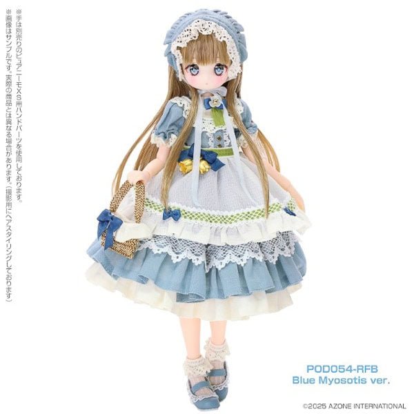 Azone 1/6 Iris Collect Petite Ruchiru / Flowers of Serenity (Peach Blossom ver.) Blue Myosotis - Dolls.moe