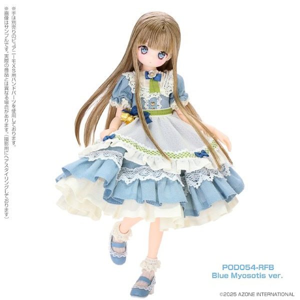 Azone 1/6 Iris Collect Petite Ruchiru / Flowers of Serenity (Peach Blossom ver.) Blue Myosotis - Dolls.moe