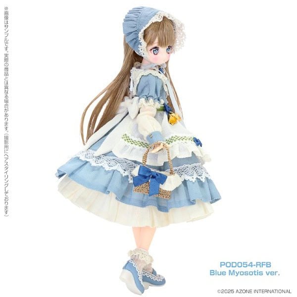 Azone 1/6 Iris Collect Petite Ruchiru / Flowers of Serenity (Peach Blossom ver.) Blue Myosotis - Dolls.moe