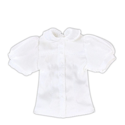 Azone 1/6 PNS Simple Round-Collar Blouse II White - Dolls.moe