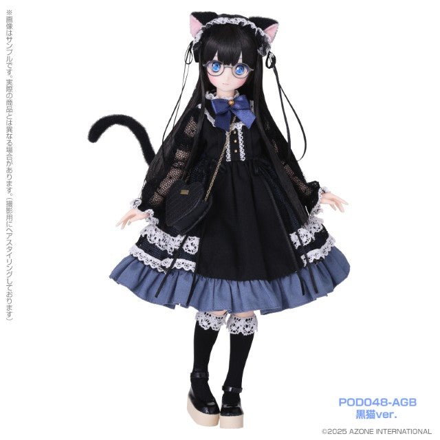Azone Karafuru Dreamin' / Asahina Yukiho ~A Gift from M.K.~ (Black Cat ver.) - Dolls.moe