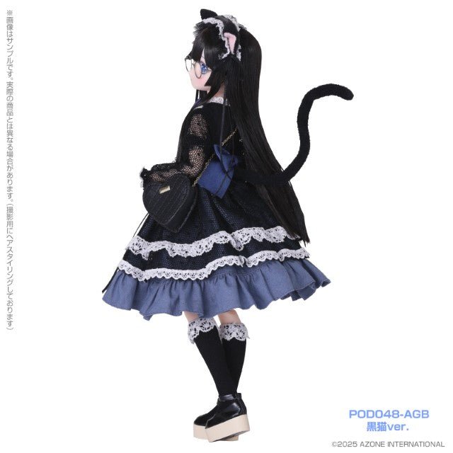 Azone Karafuru Dreamin' / Asahina Yukiho ~A Gift from M.K.~ (Black Cat ver.) - Dolls.moe