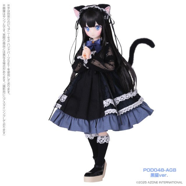 Azone Karafuru Dreamin' / Asahina Yukiho ~A Gift from M.K.~ (Black Cat ver.) - Dolls.moe