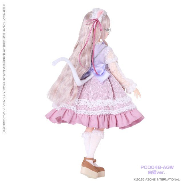 Azone Karafuru Dreamin' / Asahina Yukiho ~A Gift from M.K.~ (White Cat Ver) - Dolls.moe