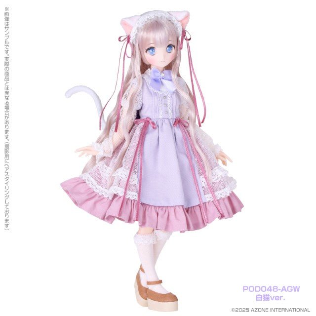 Azone Karafuru Dreamin' / Asahina Yukiho ~A Gift from M.K.~ (White Cat Ver) - Dolls.moe