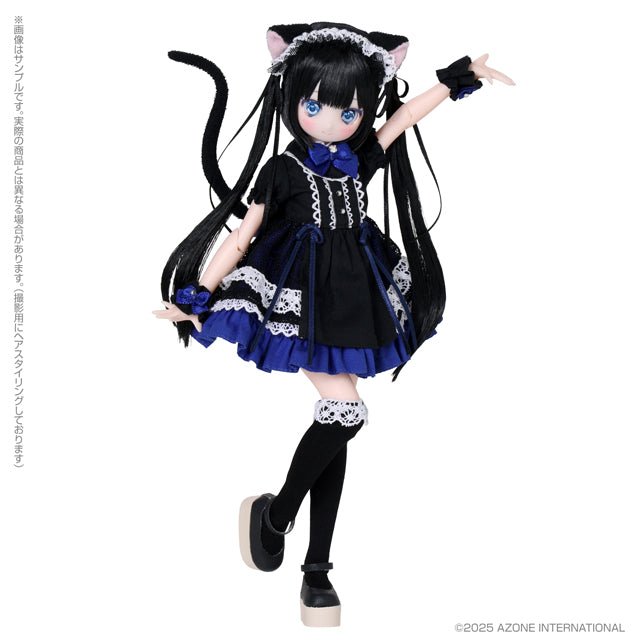 Azone Karafuru Dreamin' / Mebae ~A Gift from M.K.~ (Black Cat) - Dolls.moe