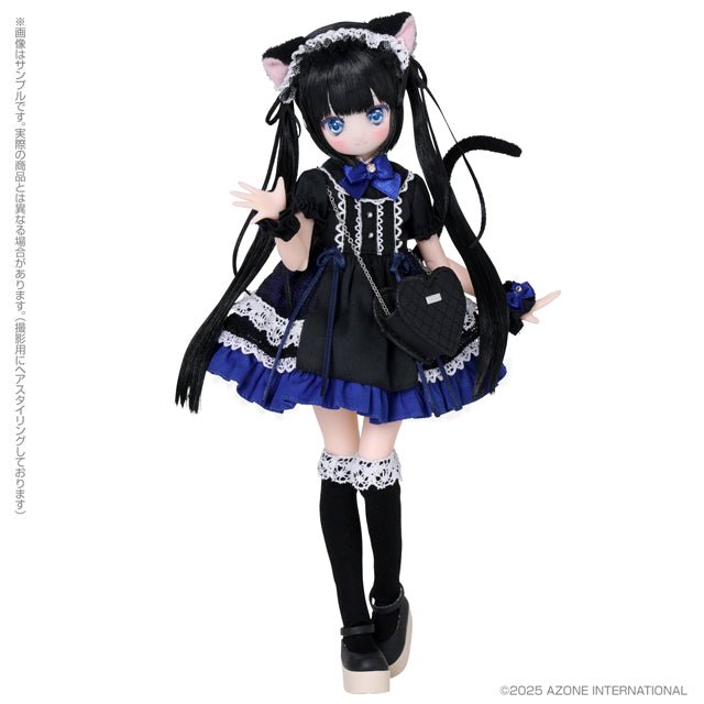 Azone Karafuru Dreamin' / Mebae ~A Gift from M.K.~ (Black Cat) - Dolls.moe