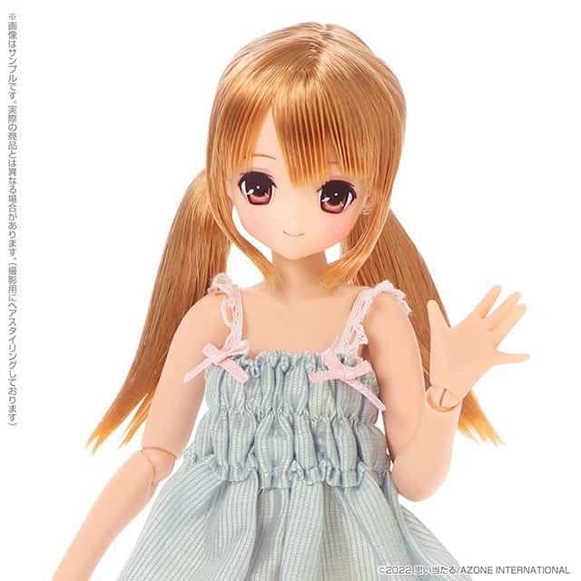 Azone SAHRA'S a La Mode MAYA Sweet Moment Honey Gold Hair Coordinate - Dolls.moe