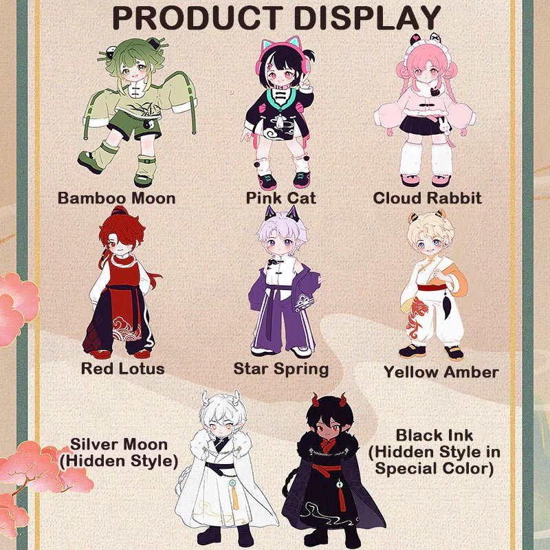 Blind Box Rement Articulated MJD Nagi Club Study Tour - Dolls.moe