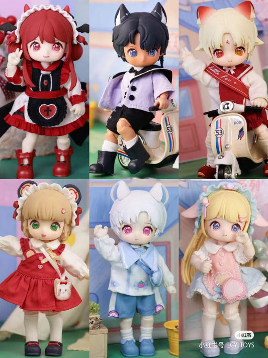 Blind Box Rement Articulated MJD Nagi Exchange Students - Dolls.moe