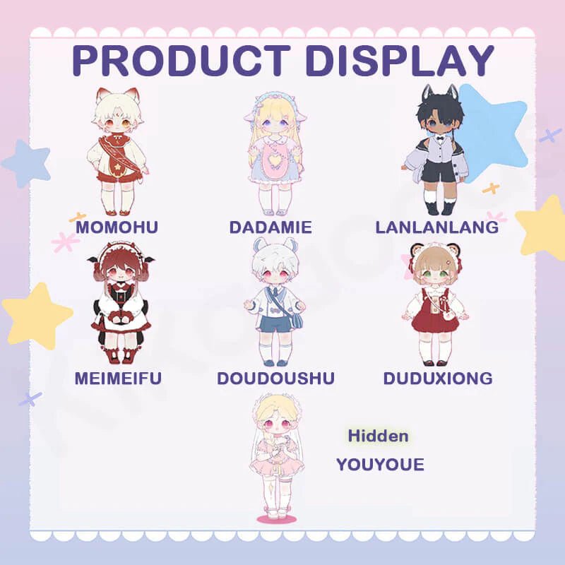 Blind Box Rement Articulated MJD Nagi Exchange Students - Dolls.moe