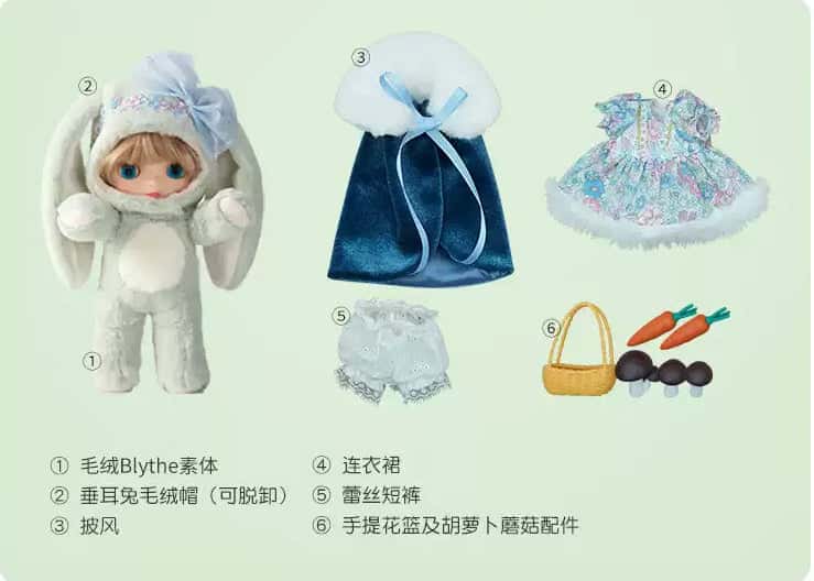 Blythe Anne Plush China Exclusive Doll - Dolls.moe