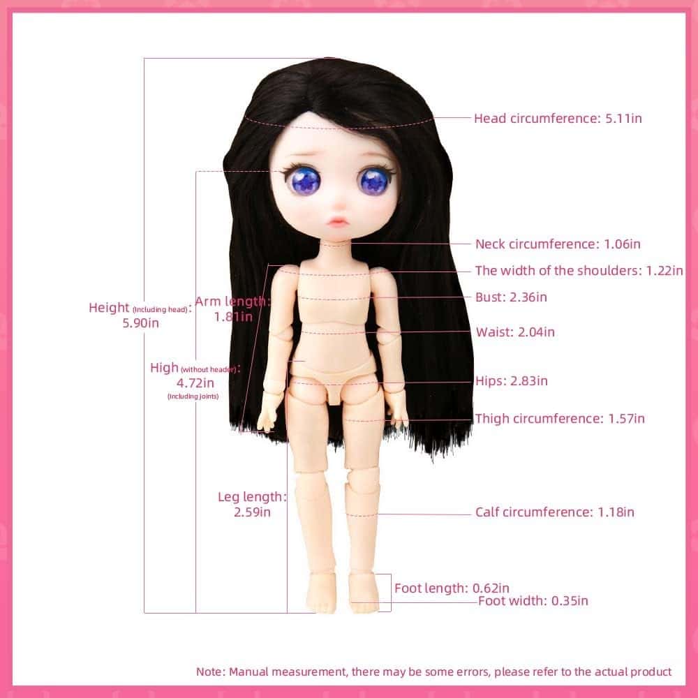 Lady Doolli Re - ment MJD BJD Doll Poupee - Dolls.moe