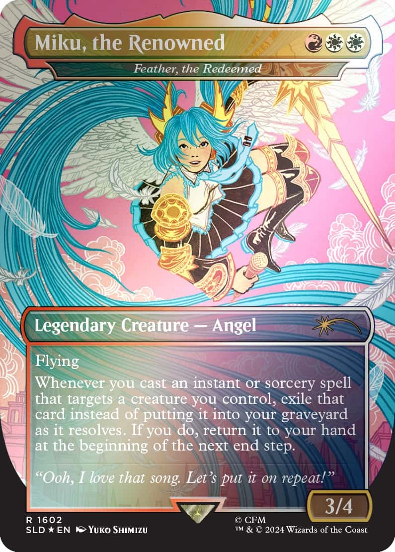 Magic The Gathering Hatsune Miku Secret Lair FOIL EN - Dolls.moe