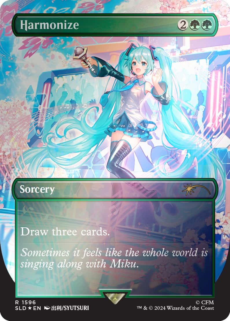 Magic The Gathering Hatsune Miku Secret Lair FOIL EN - Dolls.moe